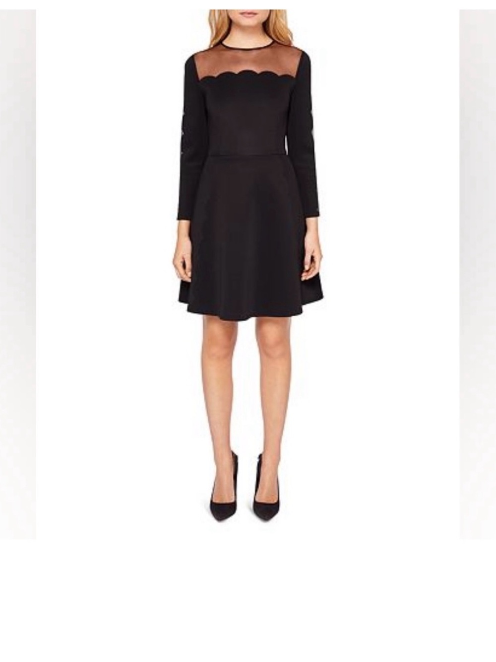 Ted Baker black dress Kikoh dress TB 5 US 12